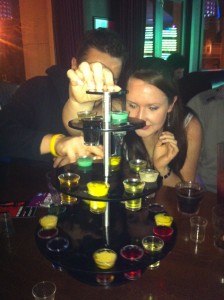 Carefully picking their shots